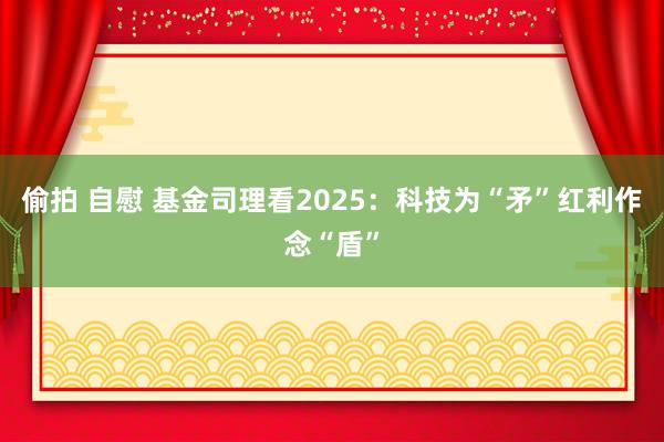 偷拍 自慰 基金司理看2025：科技为“矛”红利作念“盾”